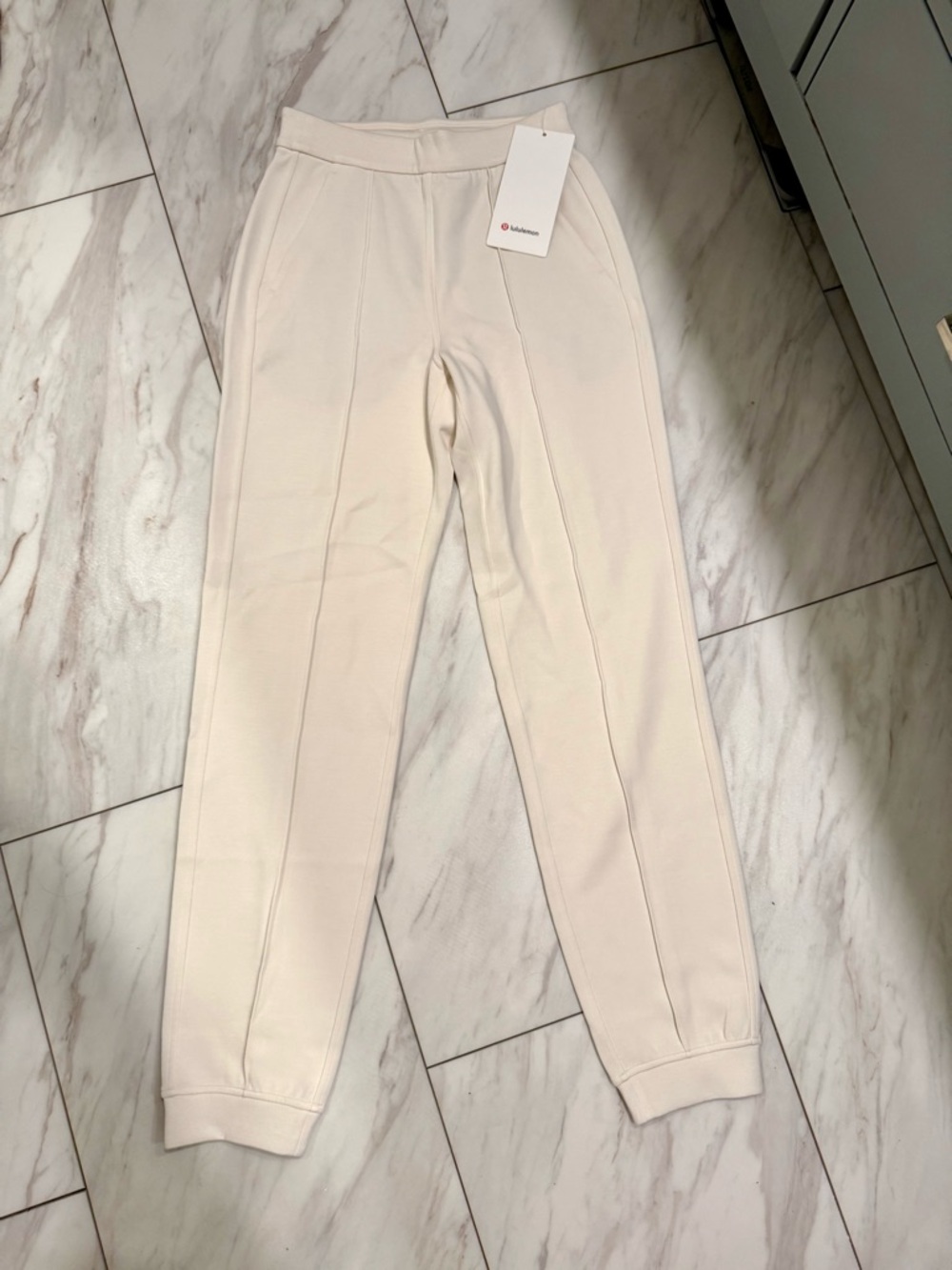 lululemon Cream Track Joggers